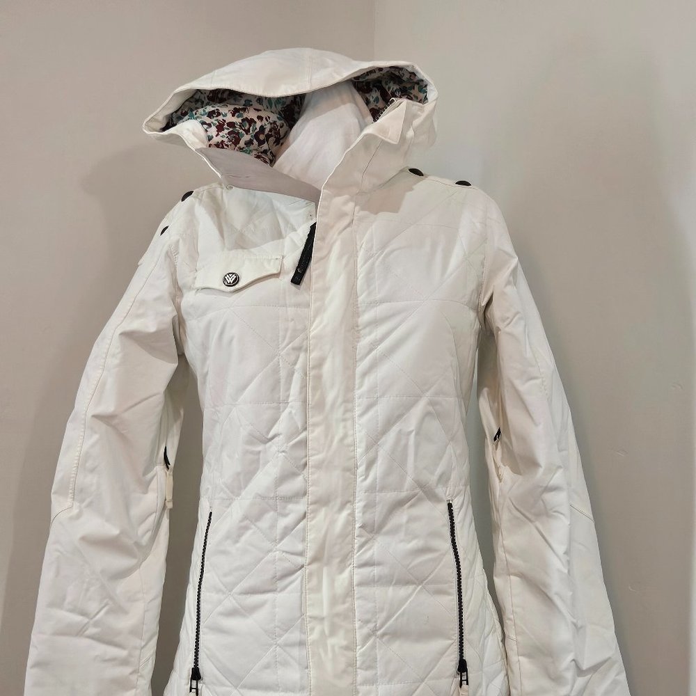 Burton White Collection New Without Tags Ski Jacket